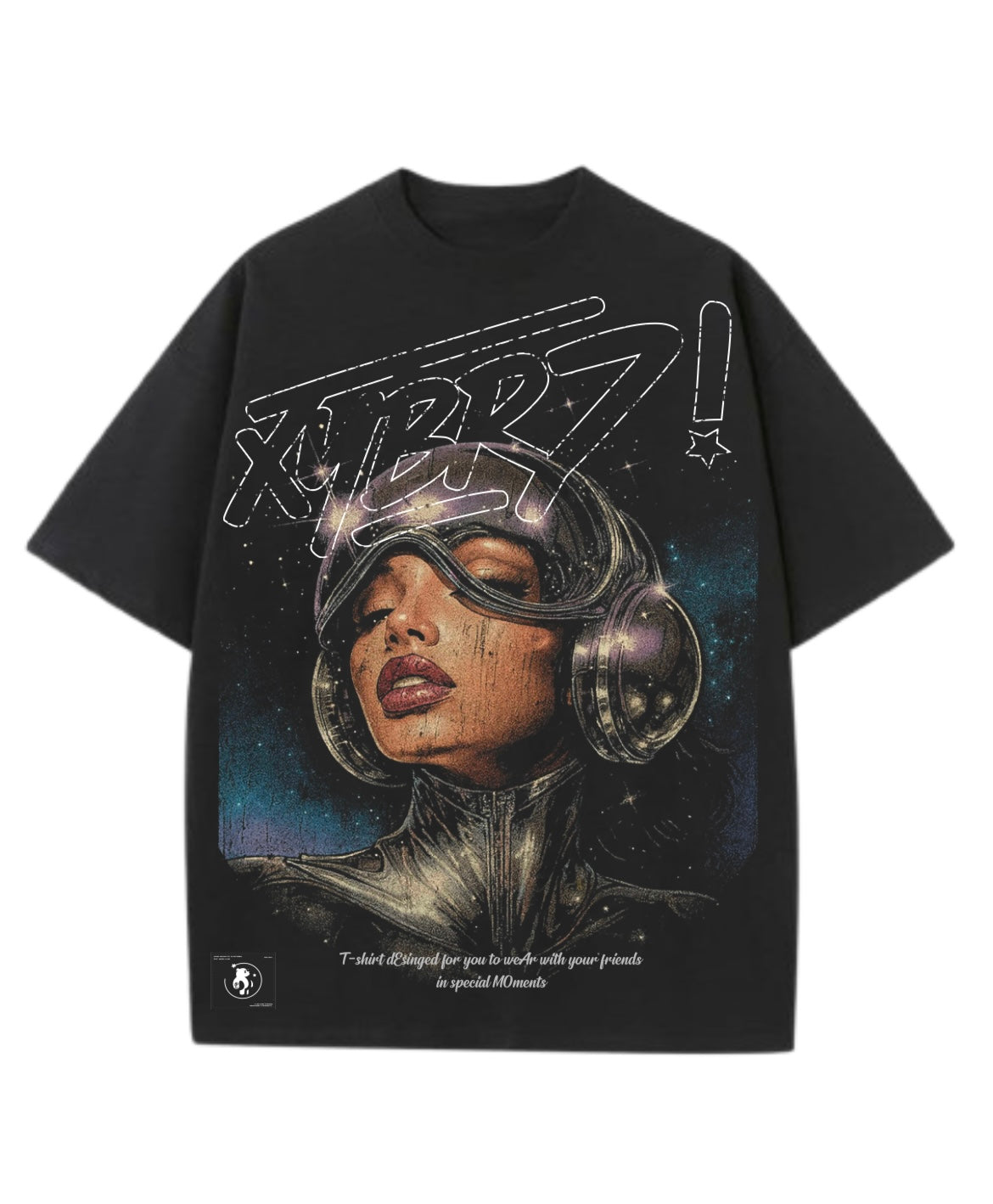Astral Future Long Tshirt black