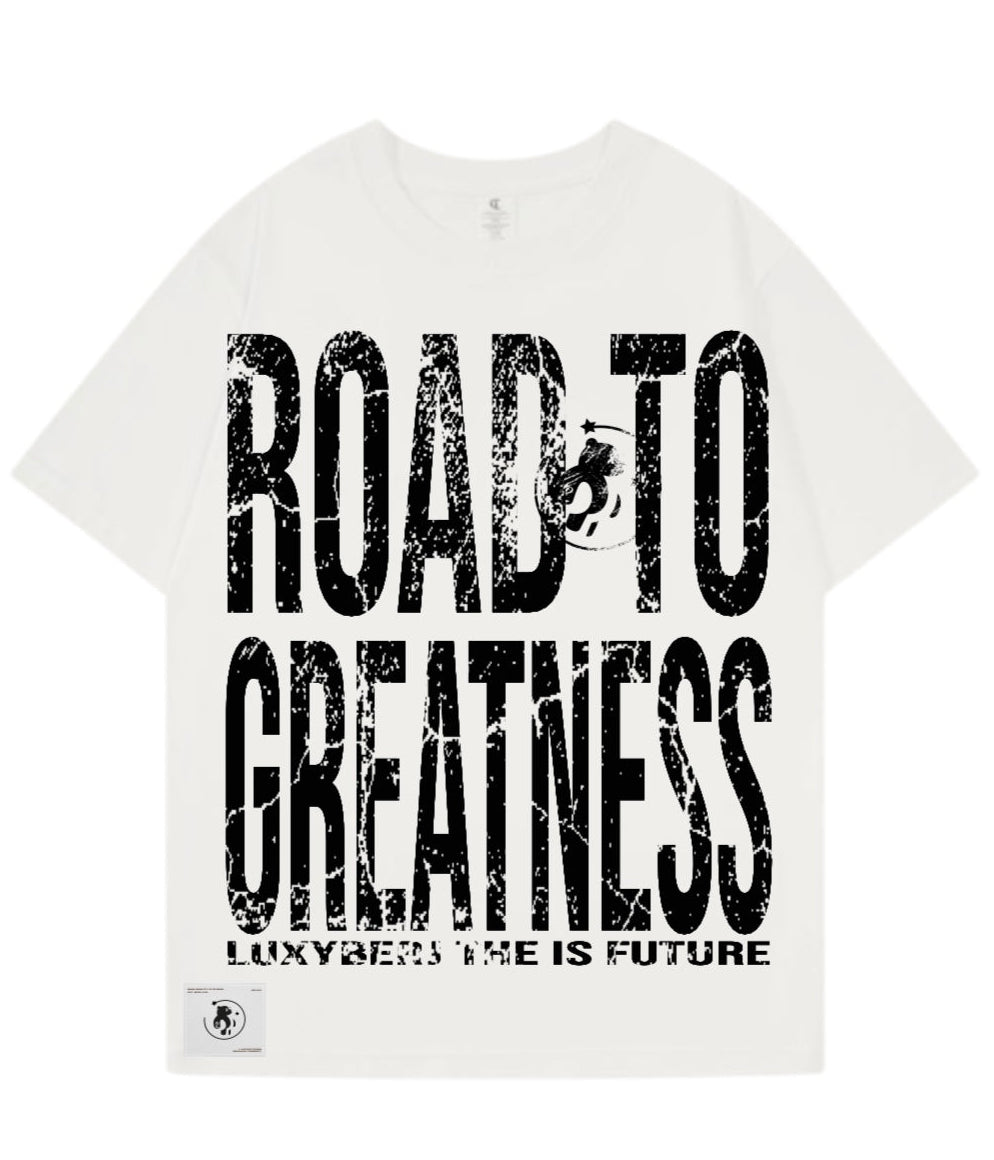 No Limits Statement Tee Tshirt white