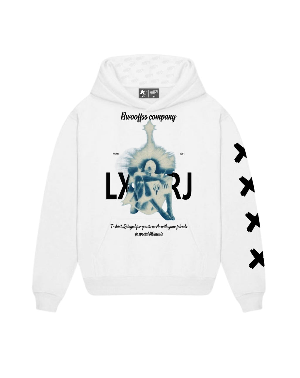 Awakening Light Hoodie White