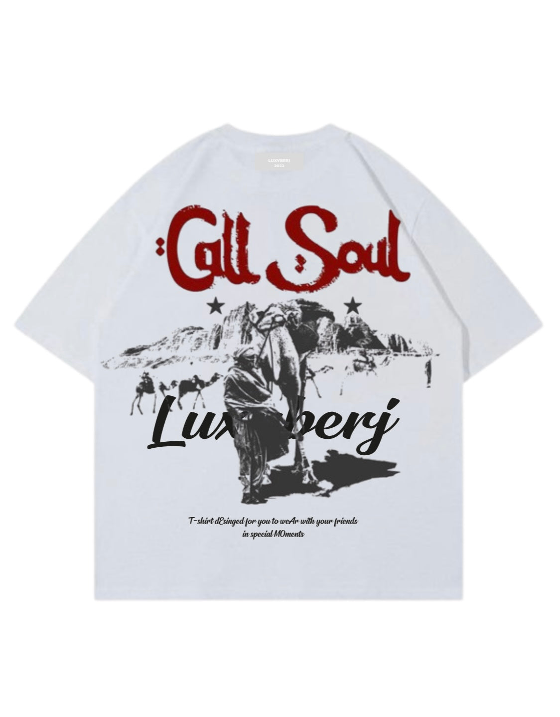 Call Soul Tee Tshirt white