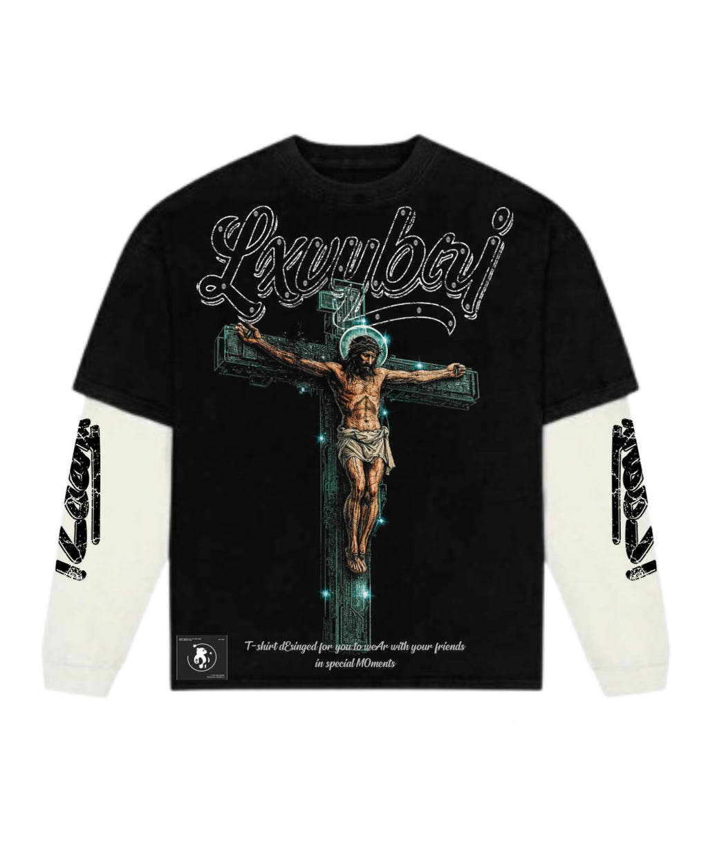 Sacrifice Vision Long camibuzo black