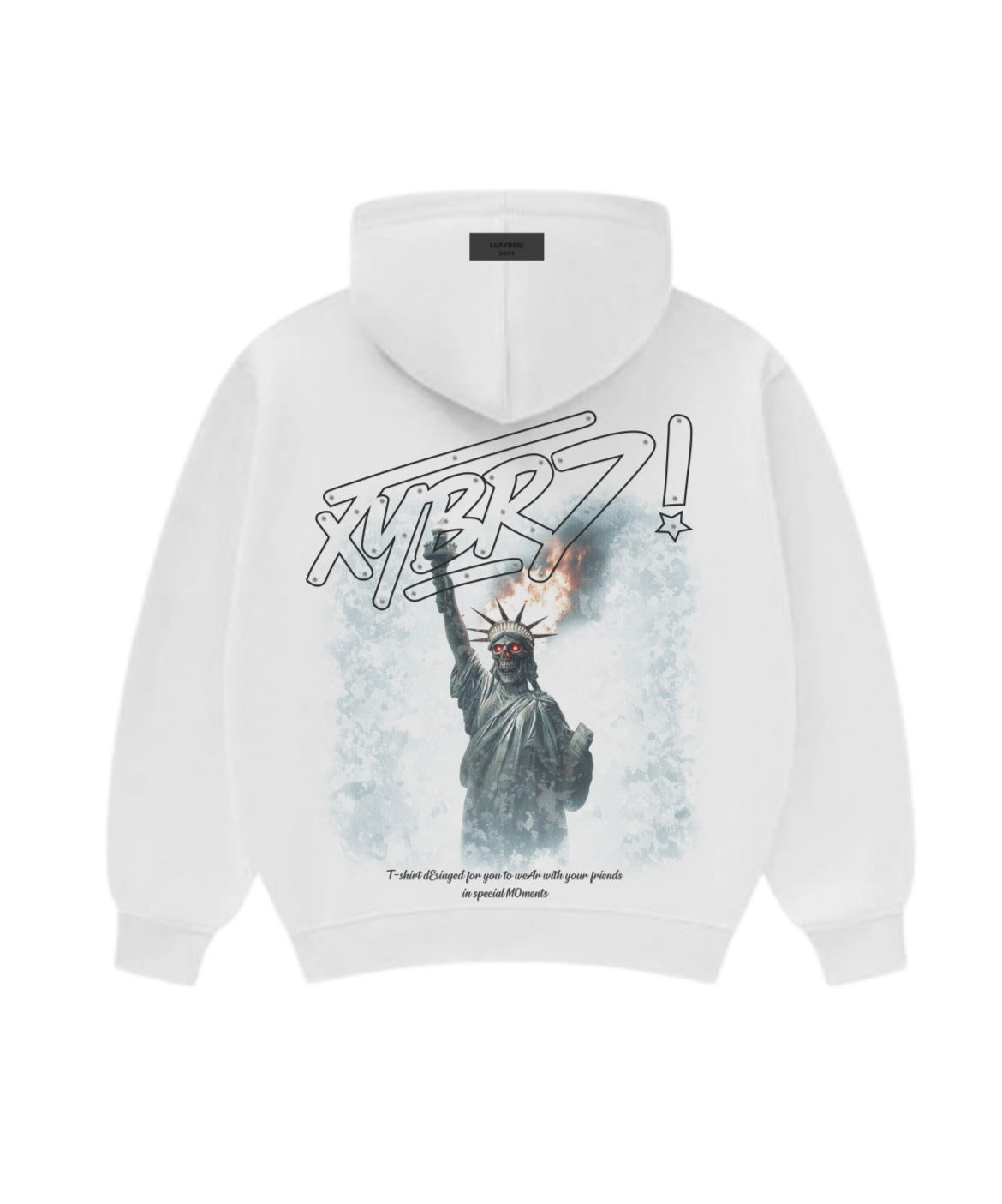 Freedom Hoodie White