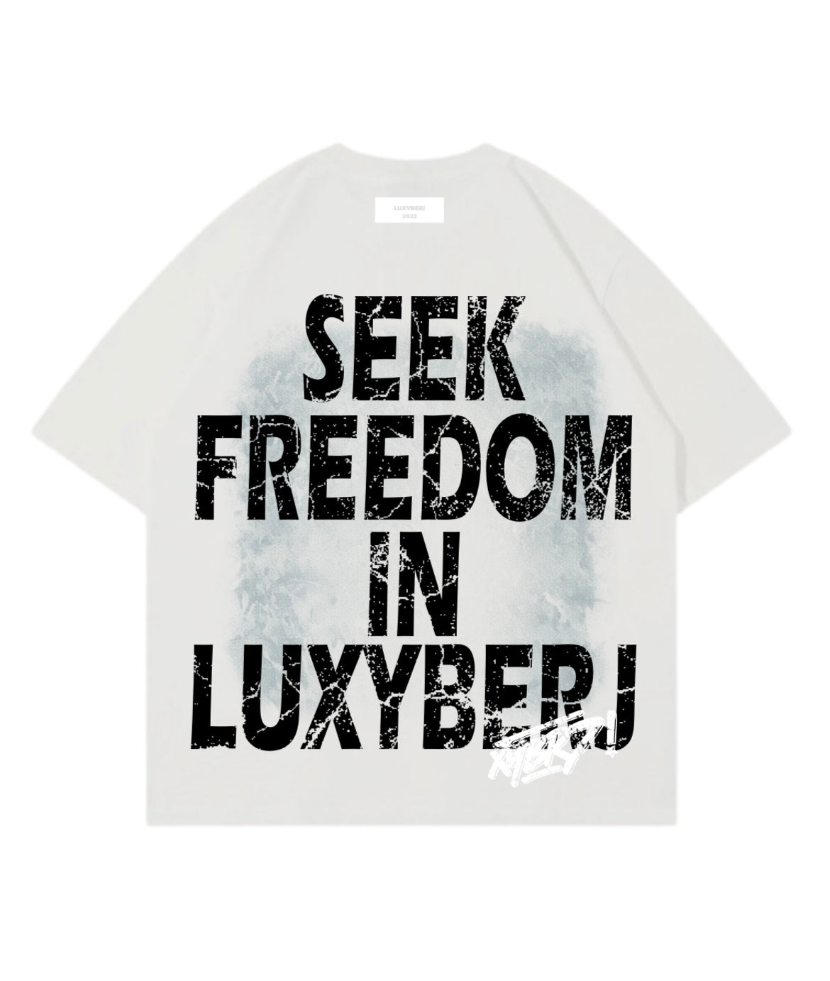 Seek Freedom Tee Tshirt white