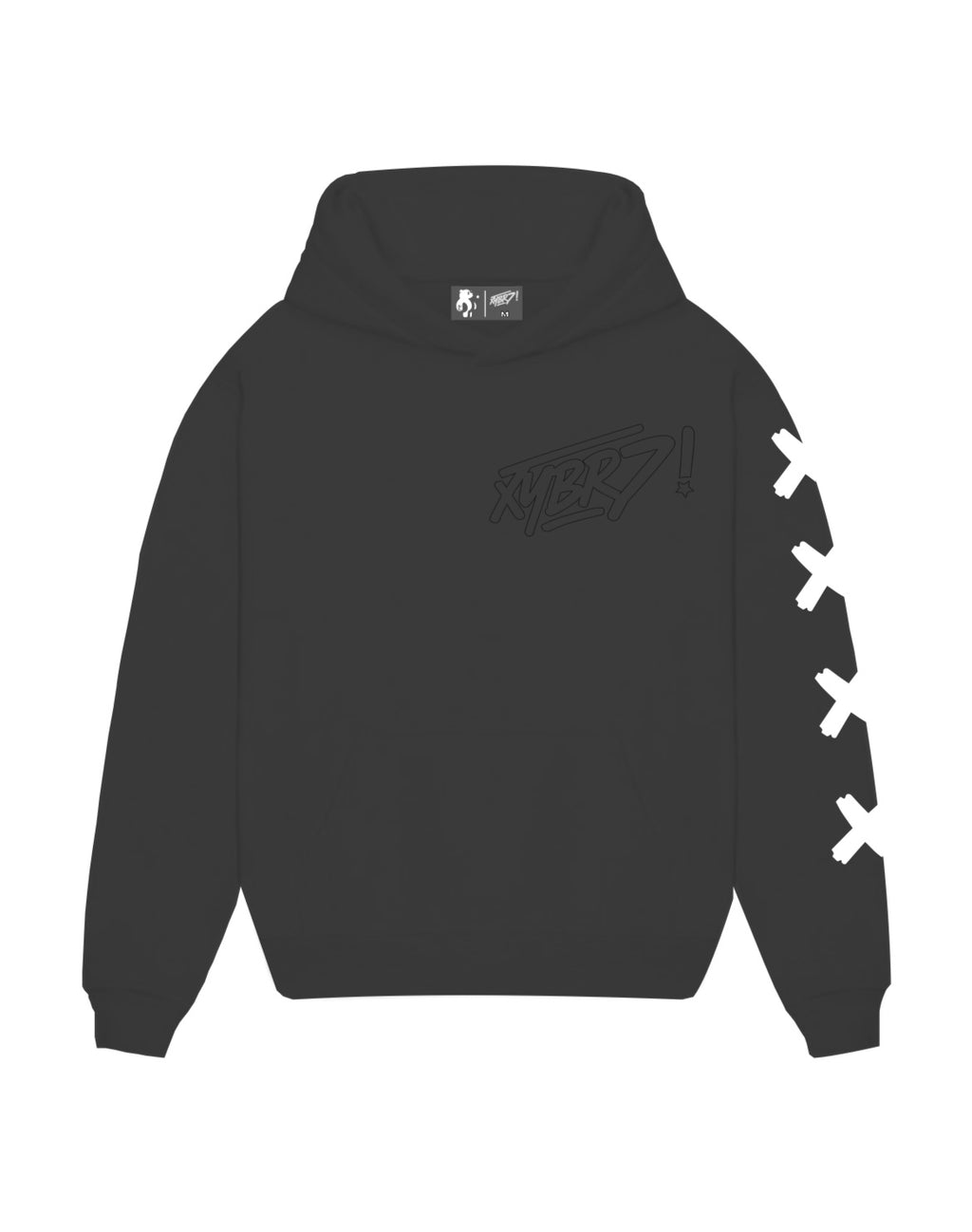 Silent Power Hoodie black