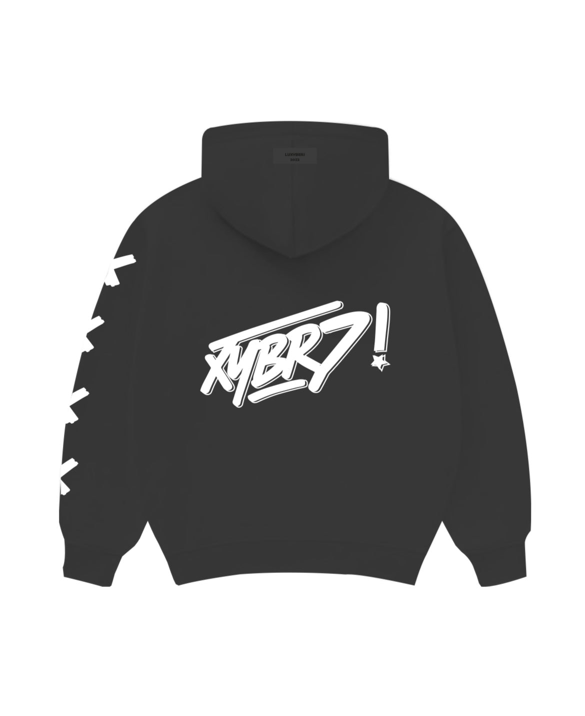 Silent Power Hoodie black